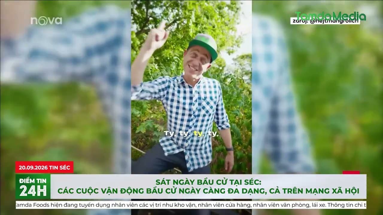 Sát ngày bầu cử tại Séc Sự sáng tạo, mạng xã hội và những sự cố truyền thông