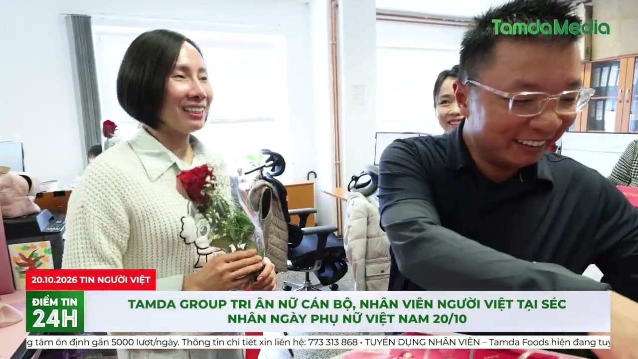 Tamda Group tri ân nữ cán bộ, nhân viên người Việt tại Séc nhân Ngày Phụ nữ Việt Nam 20/10