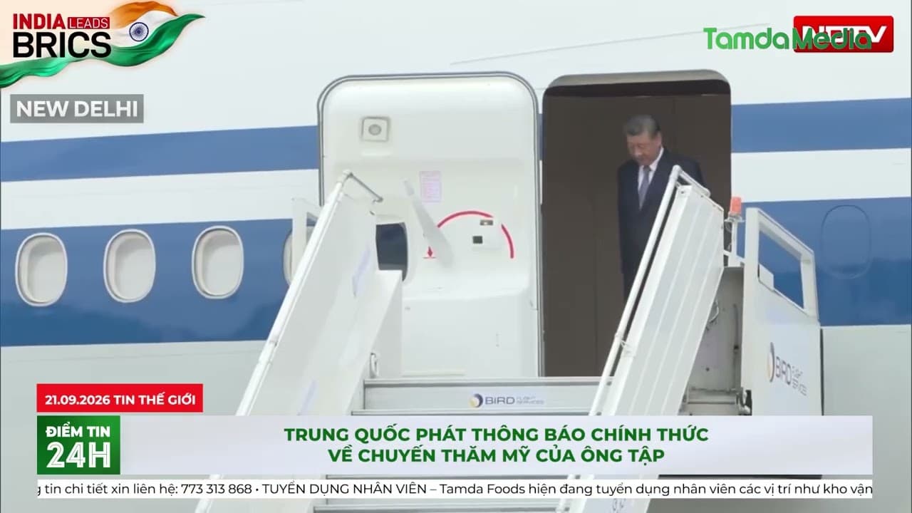 Trung Quốc phát thông báo chính thức về chuyến thăm Mỹ của ông Tập