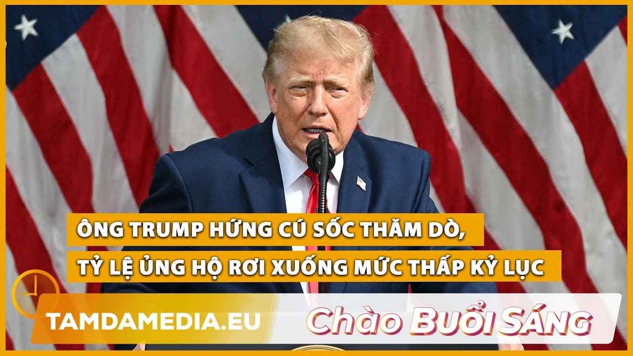 TamdaMedia | CHÀO BUỔI SÁNG - 23.09.2026 | Ông Trump hứng cú sốc thăm dò, tỷ lệ ủng hộ ở mức thấp