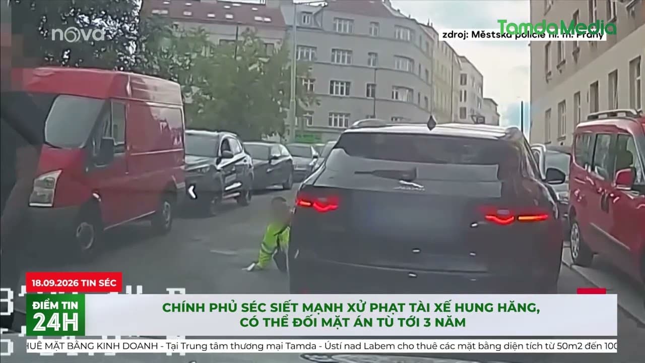 Chính phủ Séc siết mạnh xử phạt tài xế hung hăng, có thể đối mặt án tù tới 3 năm