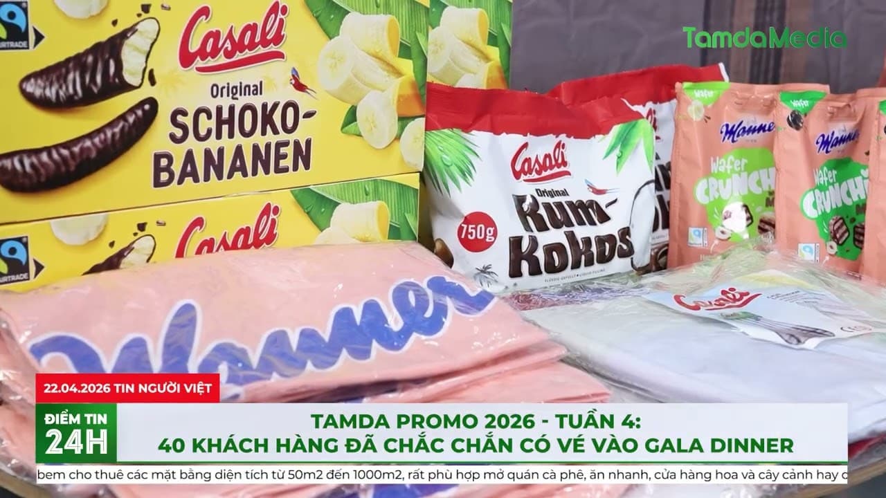 Tamda Promo 2026 tuần 4: 40 khách hàng đã chắc chắn có vé vào Gala dinner