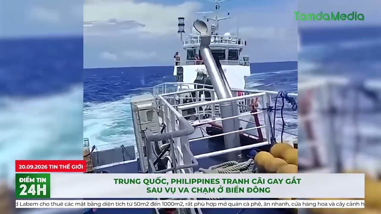 Trung Quốc, Philippines tranh cãi gay gắt sau vụ va chạm ở Biển Đông
