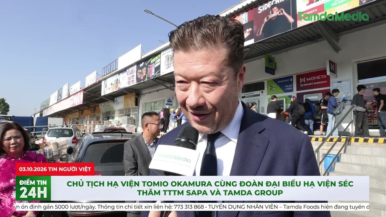 Chủ tịch Hạ viện Tomio Okamura cùng đoàn đại biểu Hạ viện Séc thăm TTTM Sapa và Tamda group