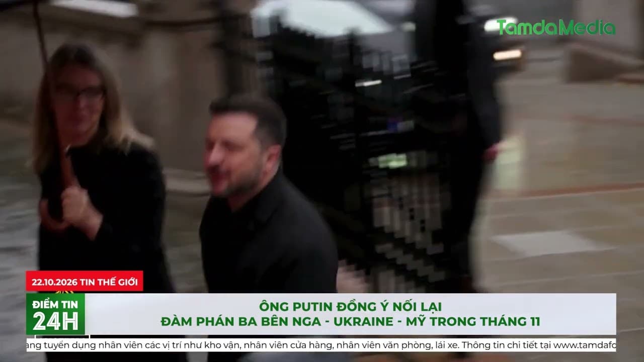Ông Putin đồng ý nối lại đàm phán ba bên Nga Ukraine Mỹ trong tháng 11
