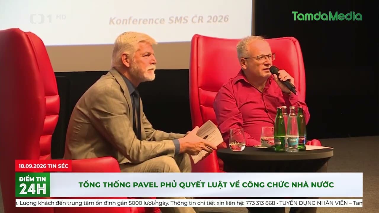 Tổng thống Pavel phủ quyết luật về công chức nhà nước