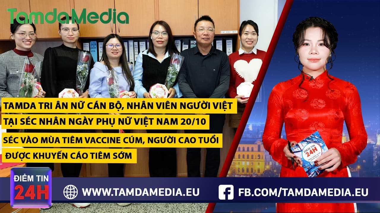 TamdaMedia | ĐIỂM TIN 24H - 20.10.2026 | Séc thông qua sửa đổi khắc phục bất cập trong giáo dục