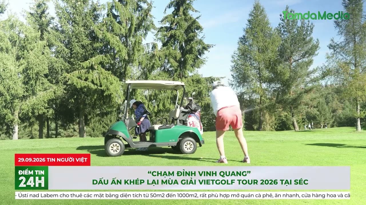 “Chạm đỉnh vinh quang” – Dấu ấn khép lại mùa giải VietGolf Tour 2026 tại Séc