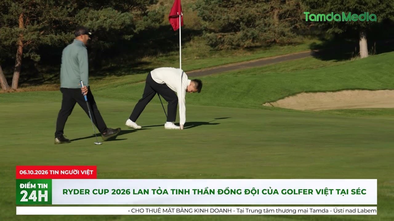 Ryder Cup 2026 lan tỏa tinh thần đồng đội của golfer Việt tại Séc