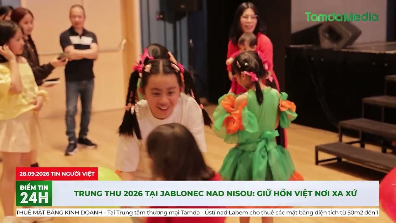 Trung thu 2026 tại Jablonec nad Nisou: Giữ hồn Việt nơi xa xứ