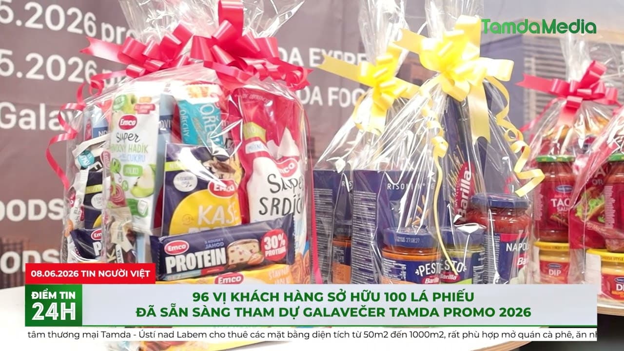 100 lá phiếu đã sẵn sàng tham dự Galavečer Tamda Promo 2026