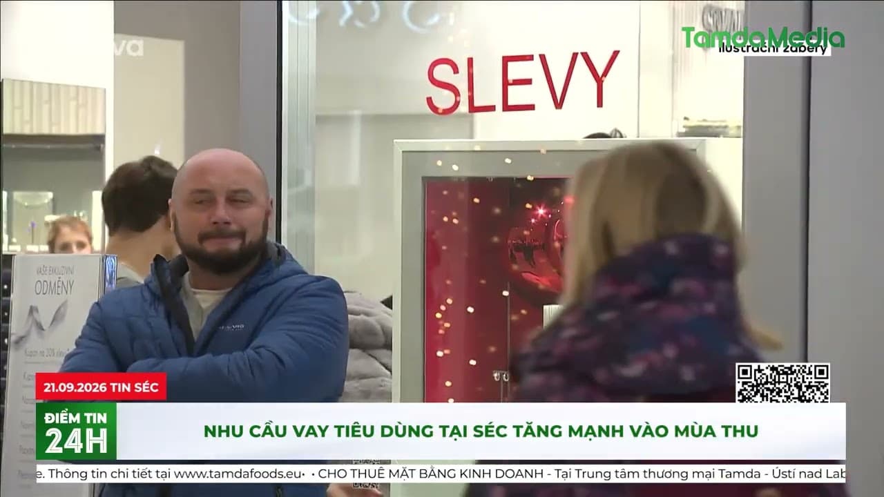 Nhu cầu vay tiêu dùng tại Séc tăng mạnh vào mùa thu