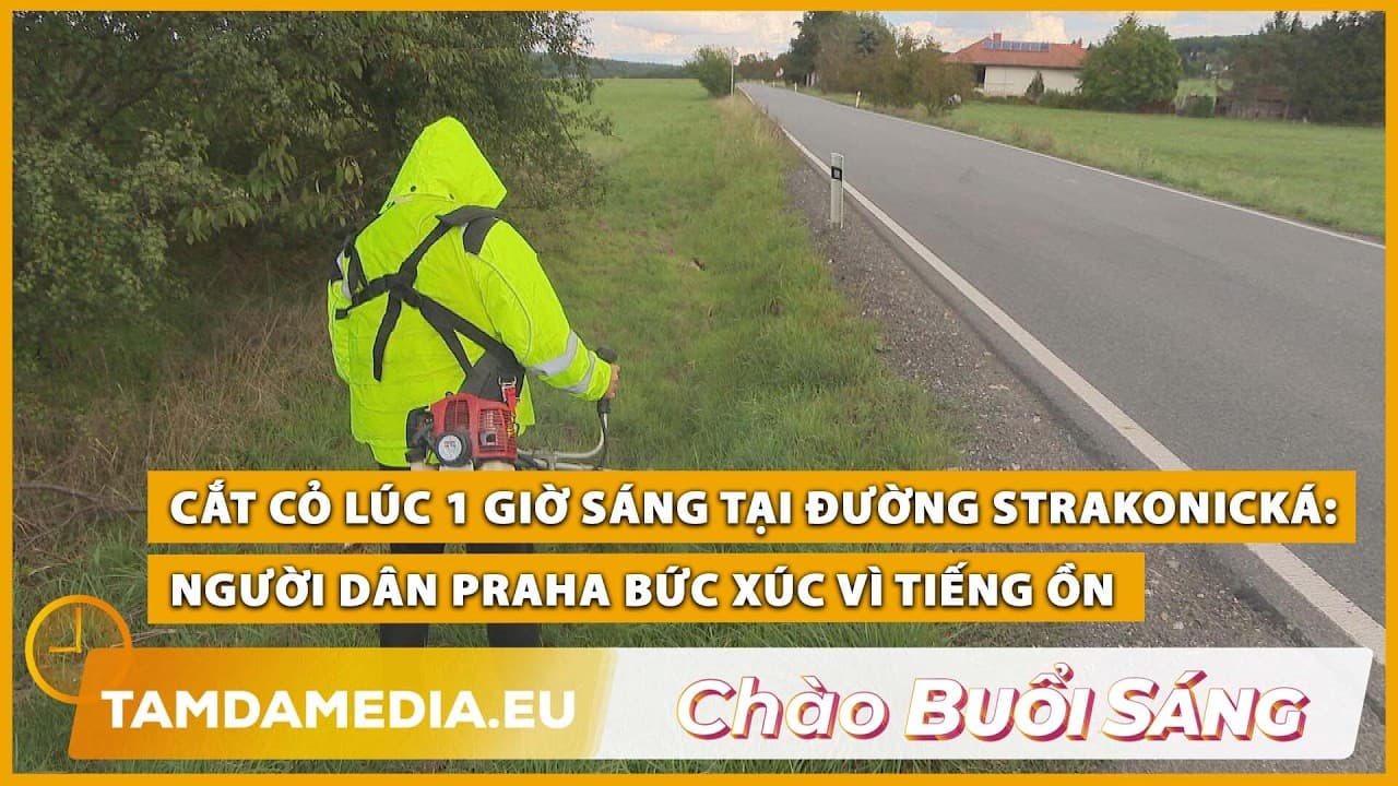 TamdaMedia | CHÀO BUỔI SÁNG - 20.09.2026 | Người dân bức xúc vì cắt cỏ lúc nửa đêm ở phố Strakonická