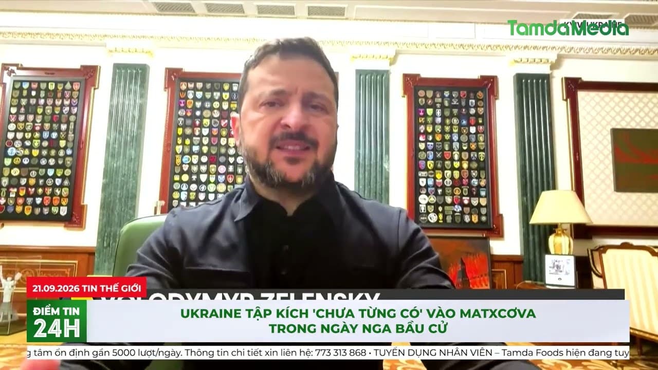 Ukraine tập kích 'chưa từng có' vào Matxcơva trong ngày Nga bầu cử